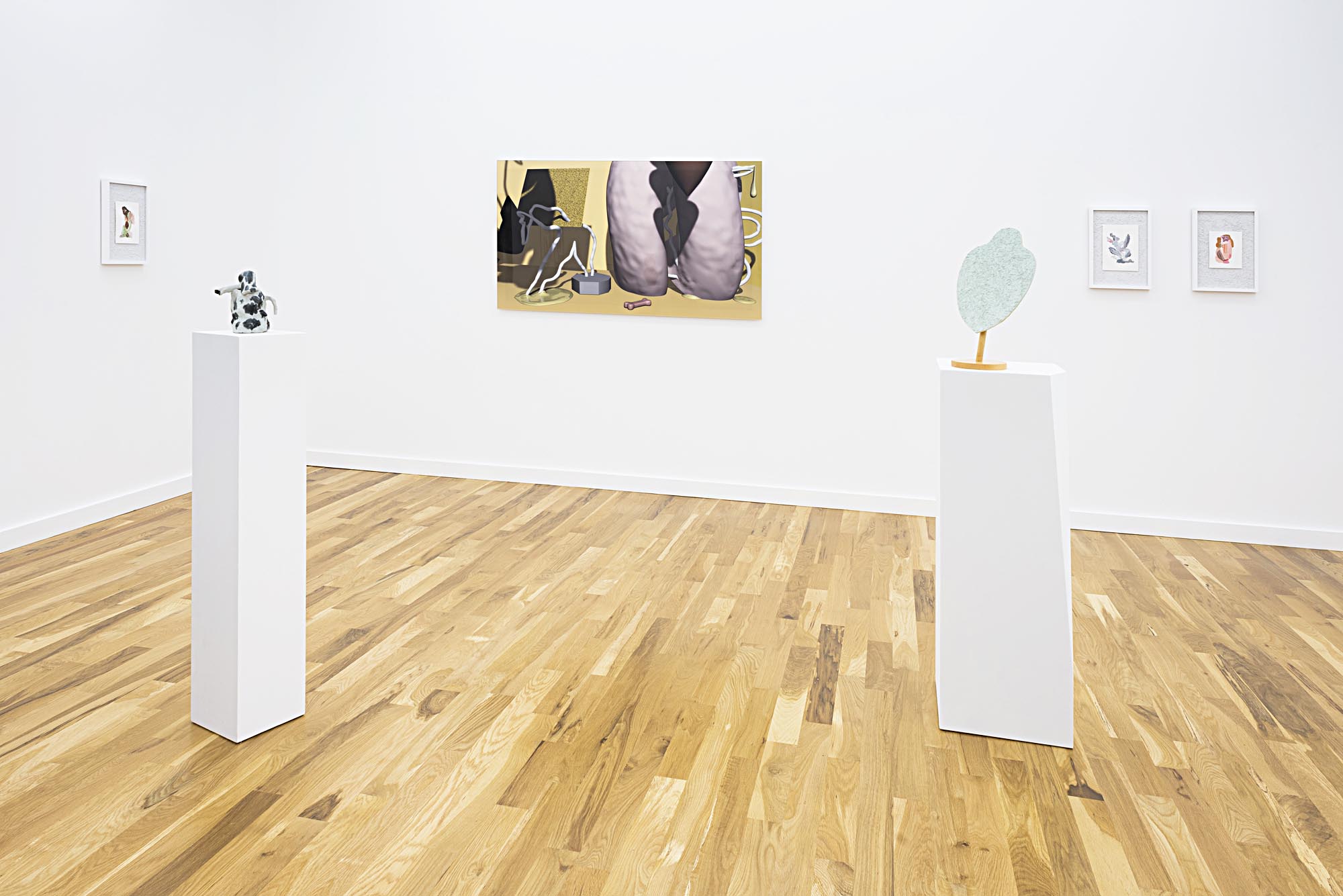 Salves Installation view at Western Exhibitions, September 9 to October 28, 2017