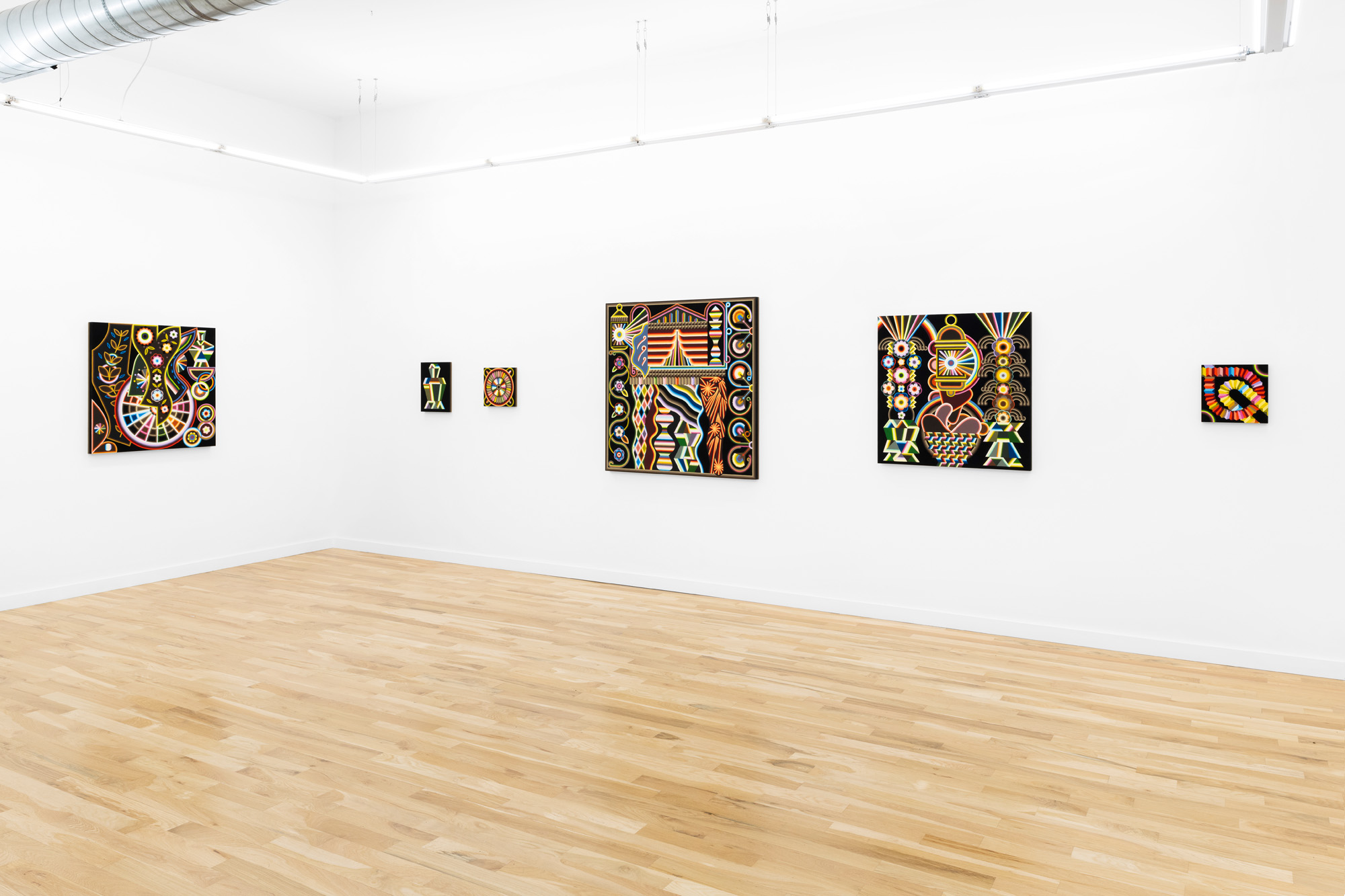 Installation view // Edie Fake: Persuasions // at Western Exhibitions // April 12 to June 1, 2024