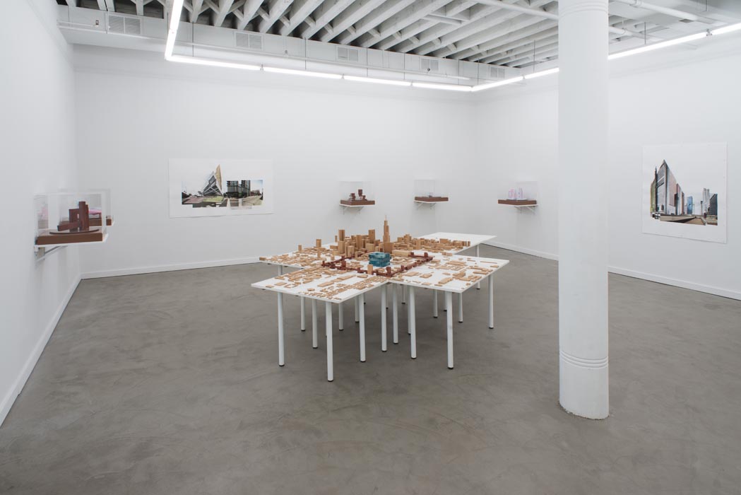 Installation view, Center of the World, Chicago Western Exhibitions, Chicago IL, 2013