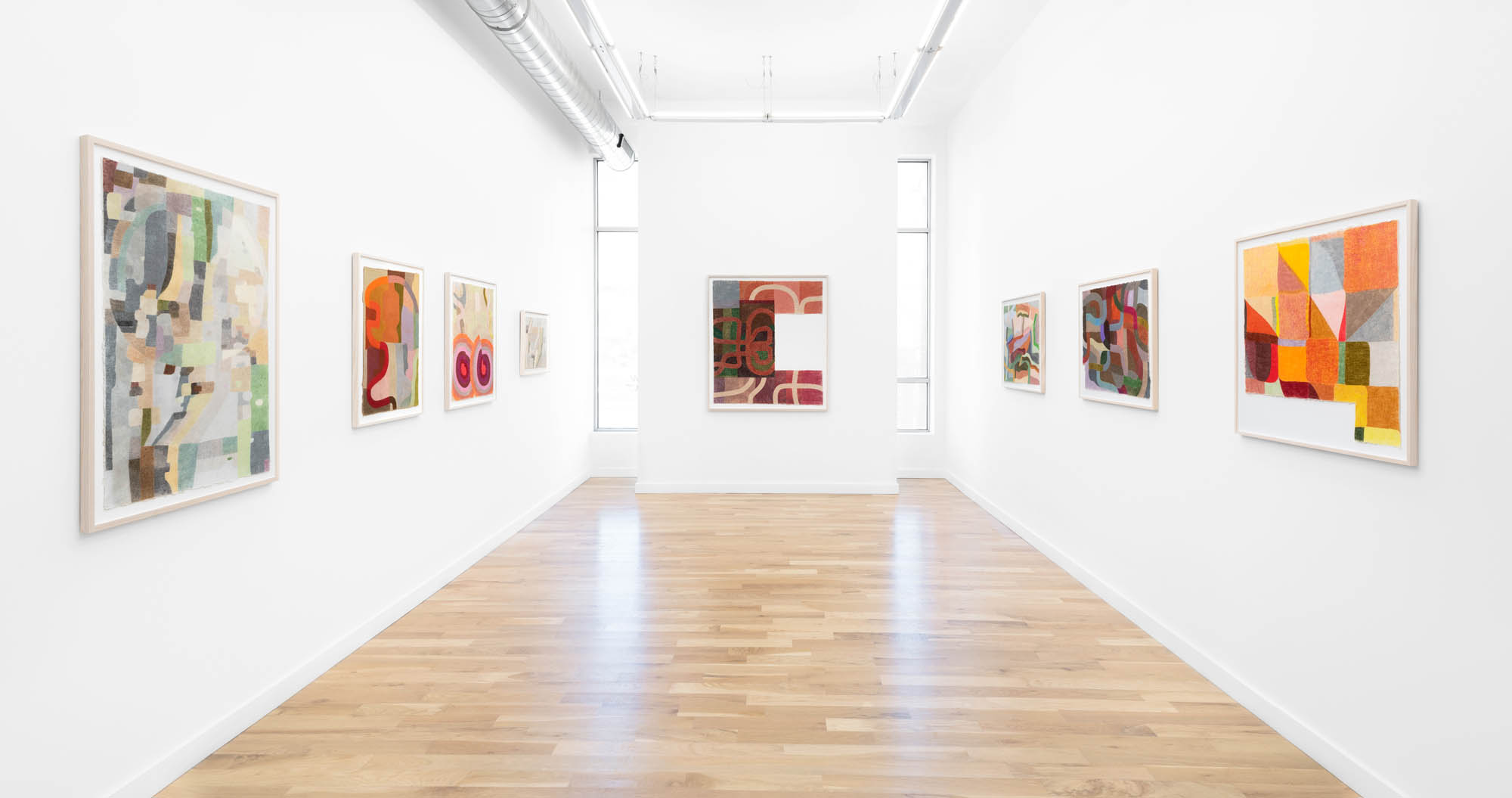 Installation view , Aya Nakamura: Wayfaring, at Western Exhibitions, January 8 to March 5, 2022.