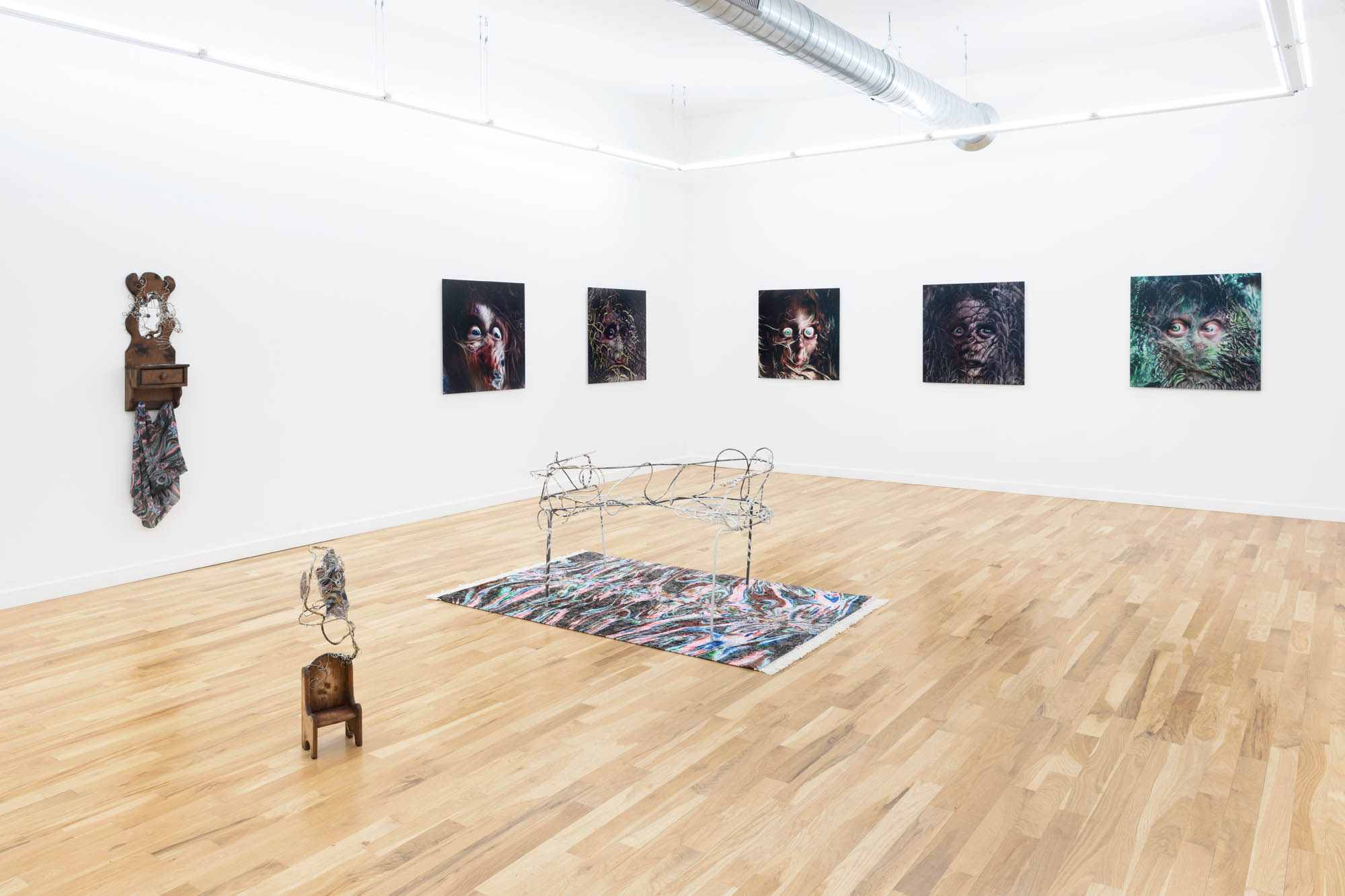 Installation view , Rachel Niffenegger: Opia, at Western Exhibitions, January 8 to March 5, 2022