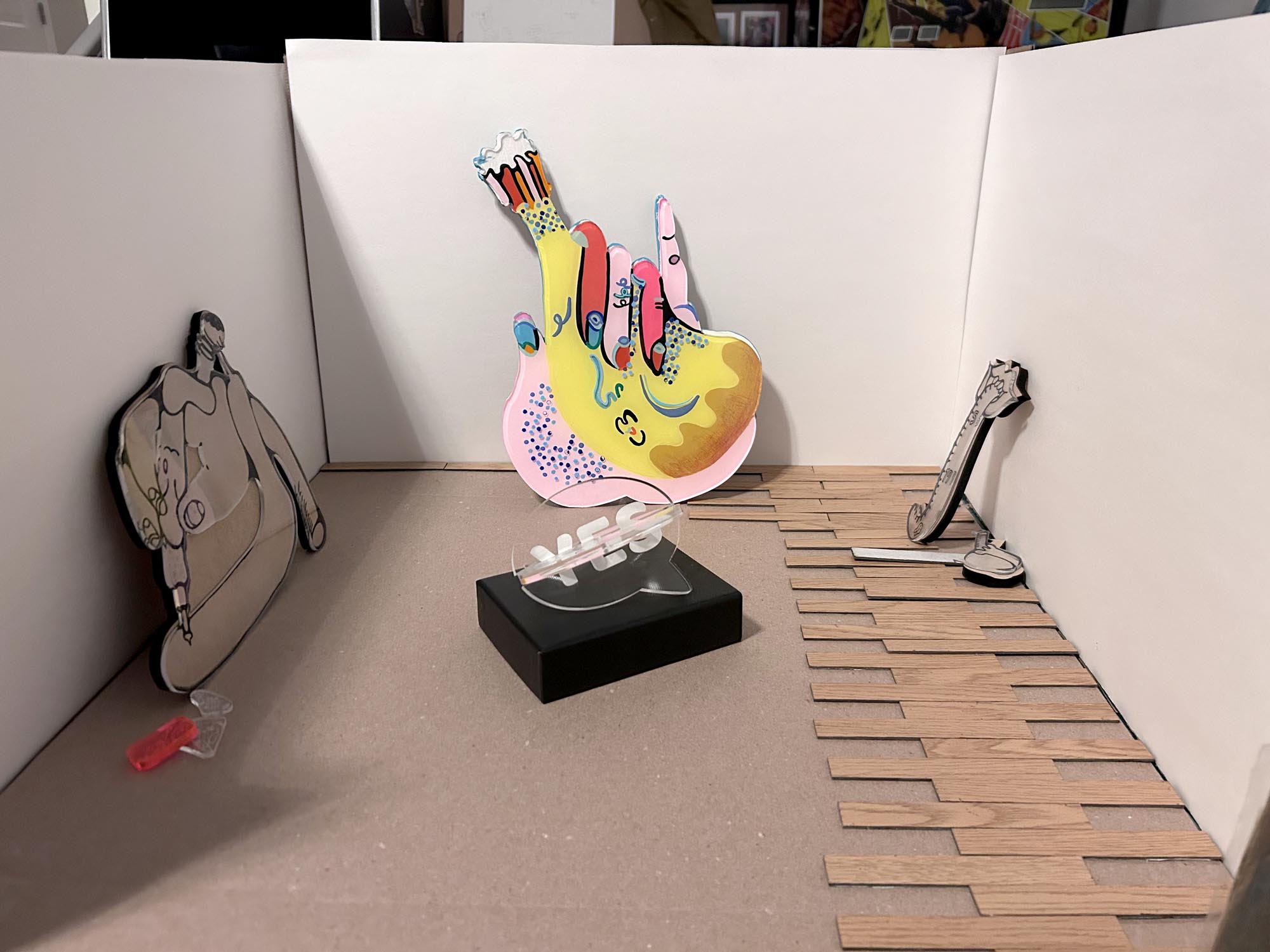 Barely Fair 2026 Booth Sketch  by Nanako Kono